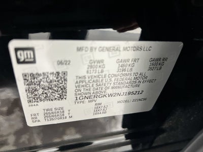 2022 Chevrolet Traverse LT Cloth