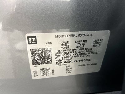 2026 Chevrolet Suburban RST