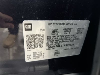 2026 Chevrolet Tahoe High Country