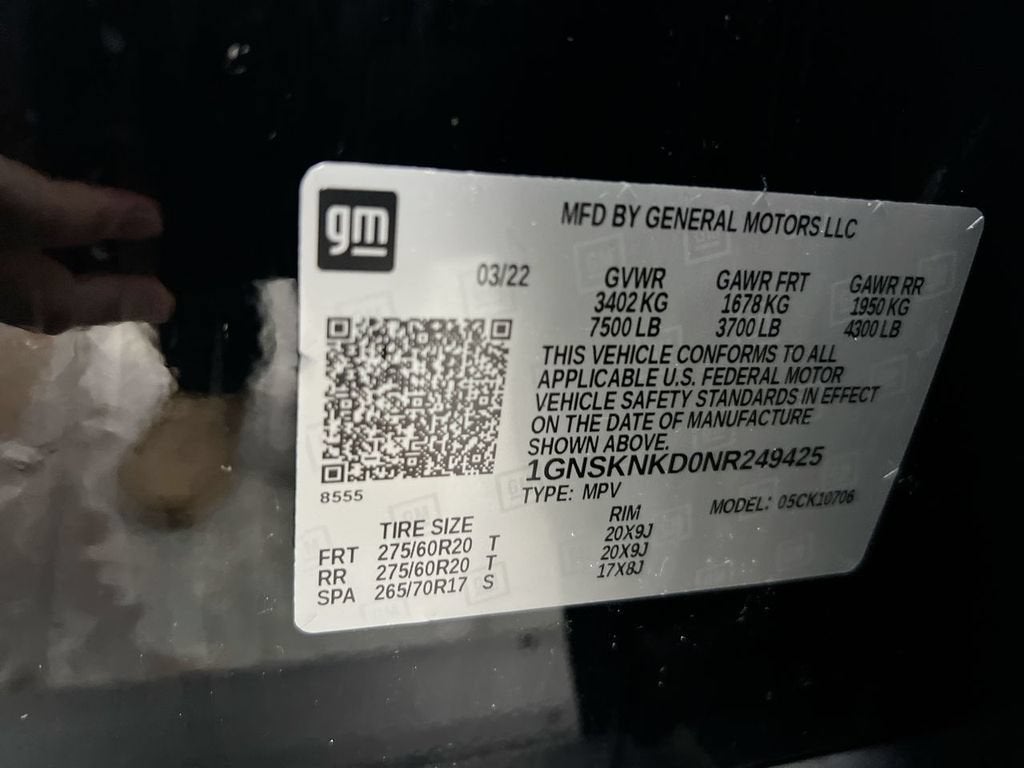 2022 Chevrolet Tahoe LT