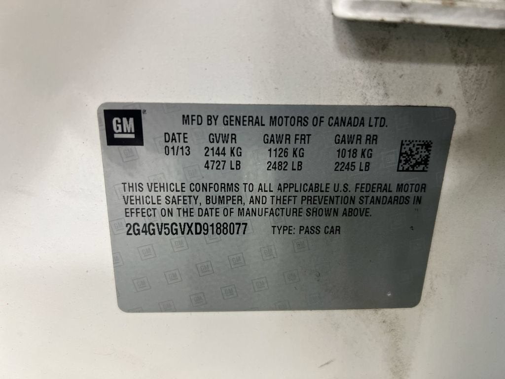 2013 Buick Regal GS