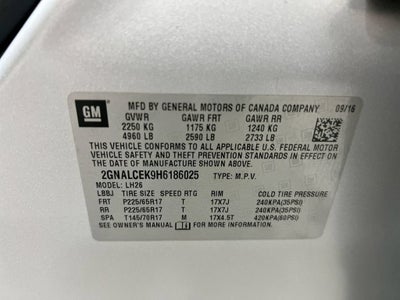 2017 Chevrolet Equinox LT