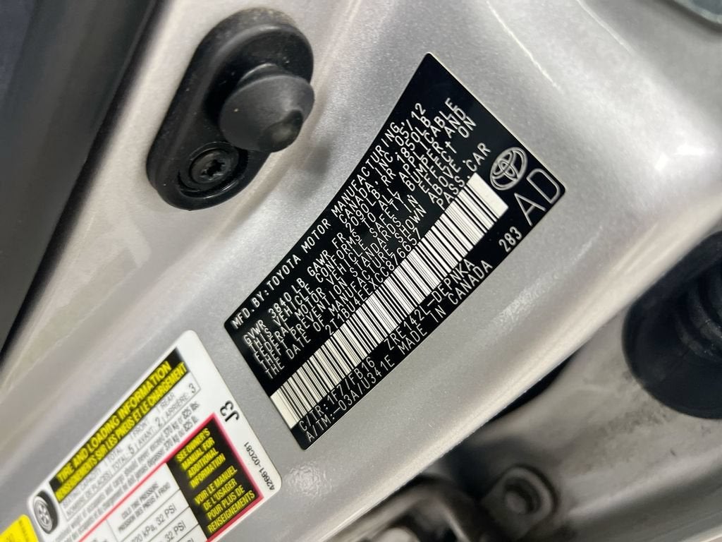 2012 Toyota Corolla L