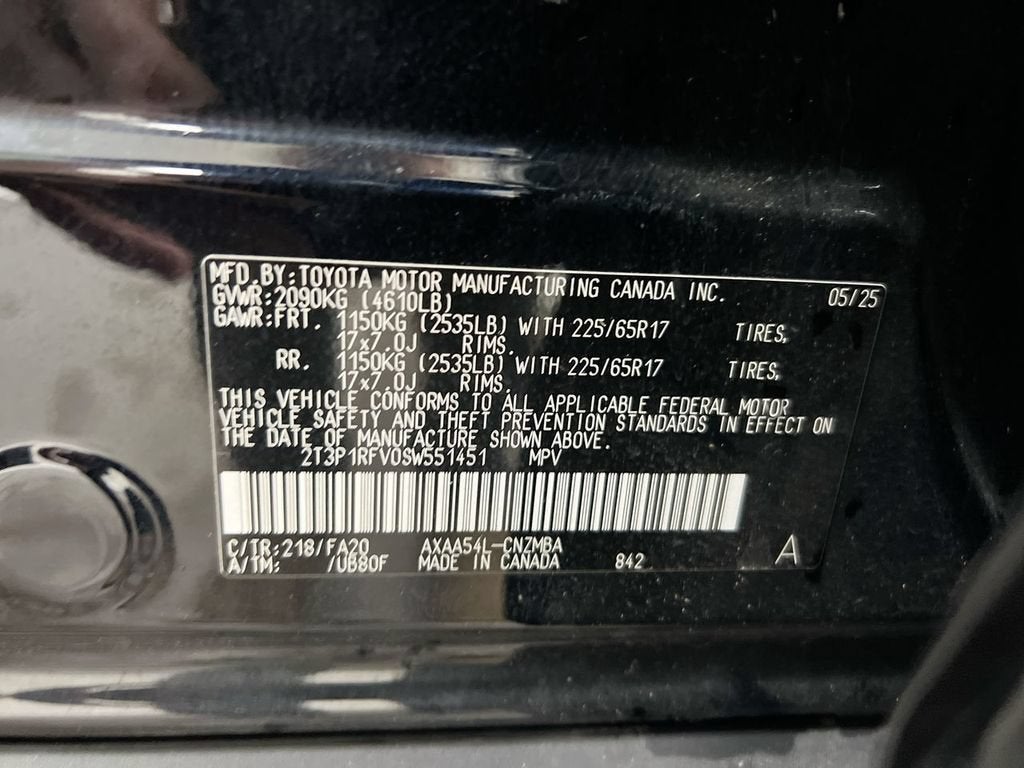 2025 Toyota RAV4 XLE