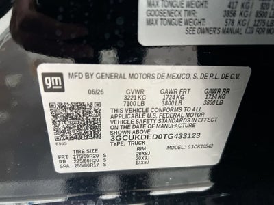 2026 Chevrolet Silverado 1500 LT