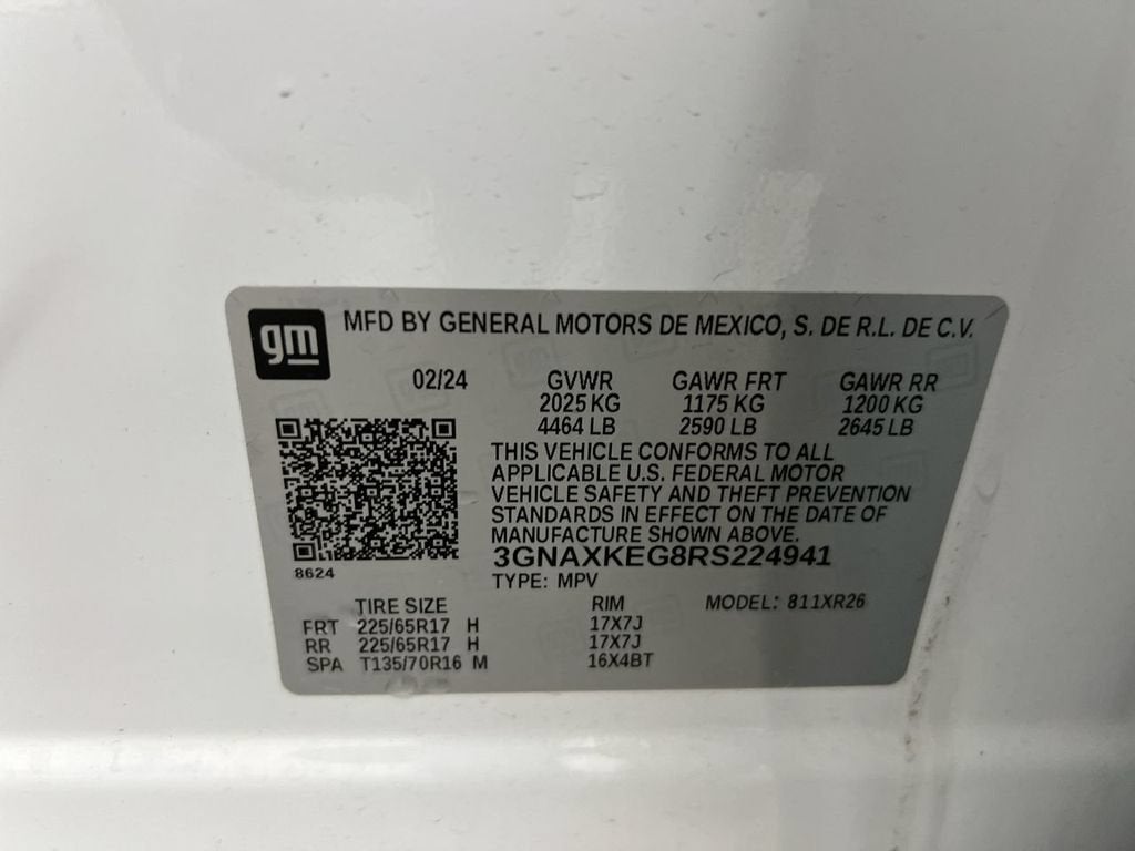 2024 Chevrolet Equinox LT