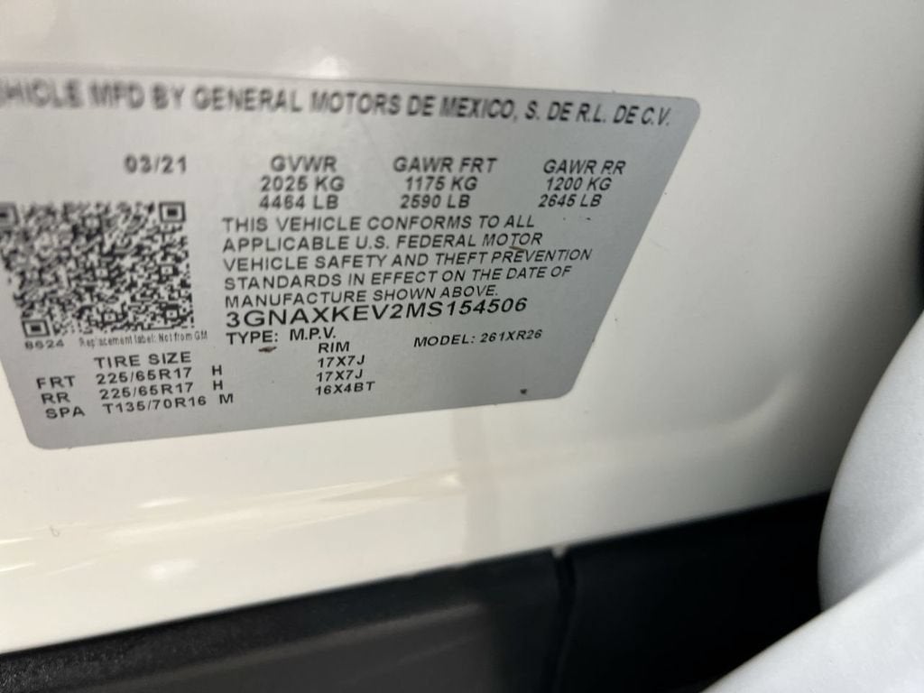 2021 Chevrolet Equinox LT