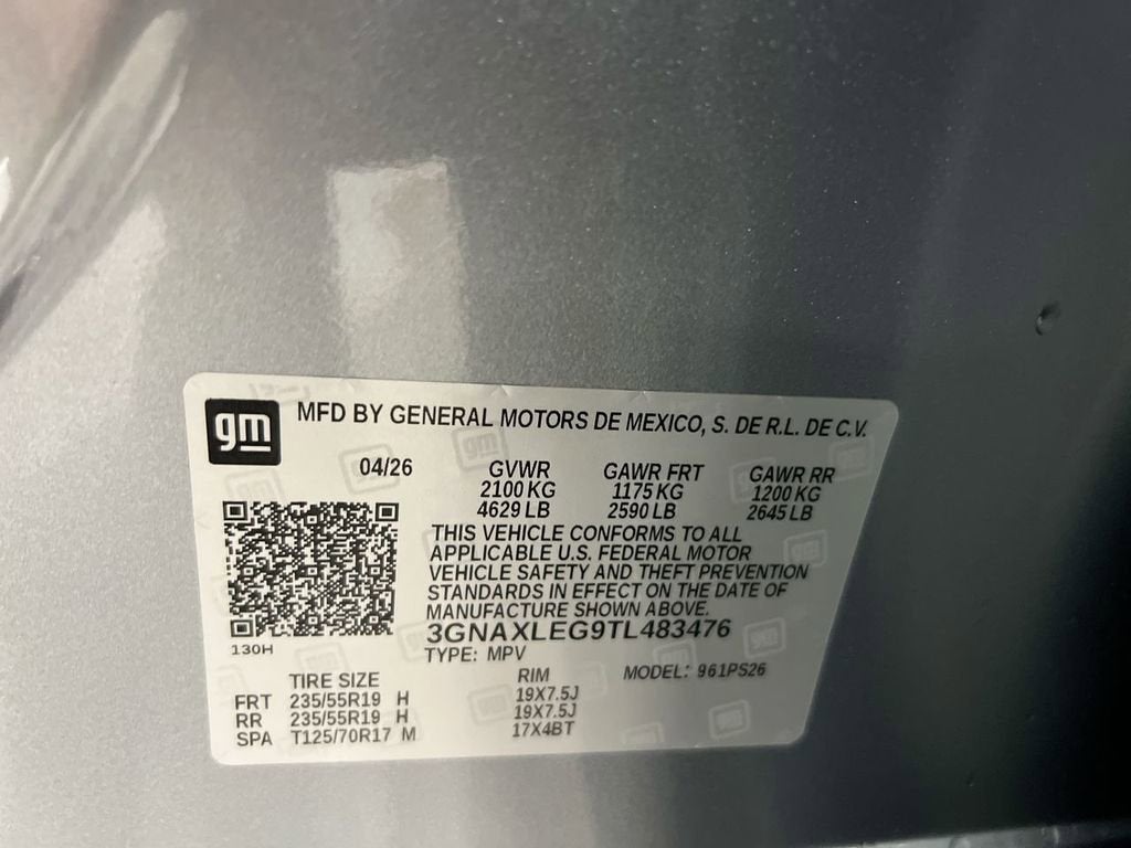 2026 Chevrolet Equinox RS