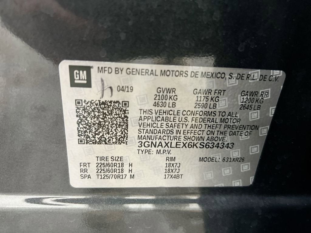 2019 Chevrolet Equinox LT