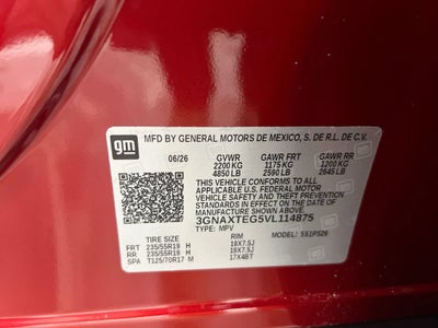 2027 Chevrolet Equinox RS