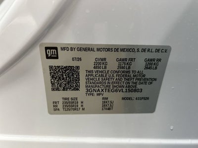 2027 Chevrolet Equinox RS