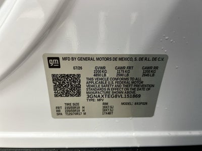 2027 Chevrolet Equinox RS