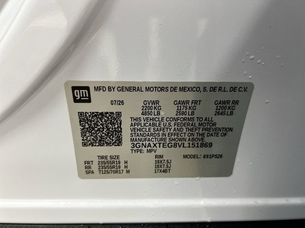 2027 Chevrolet Equinox RS