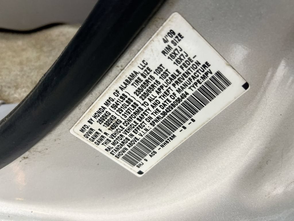 2009 Honda Odyssey EX