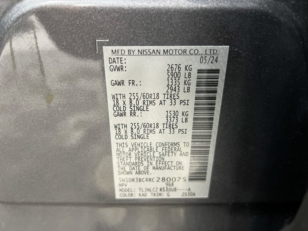 2024 Nissan Pathfinder SV