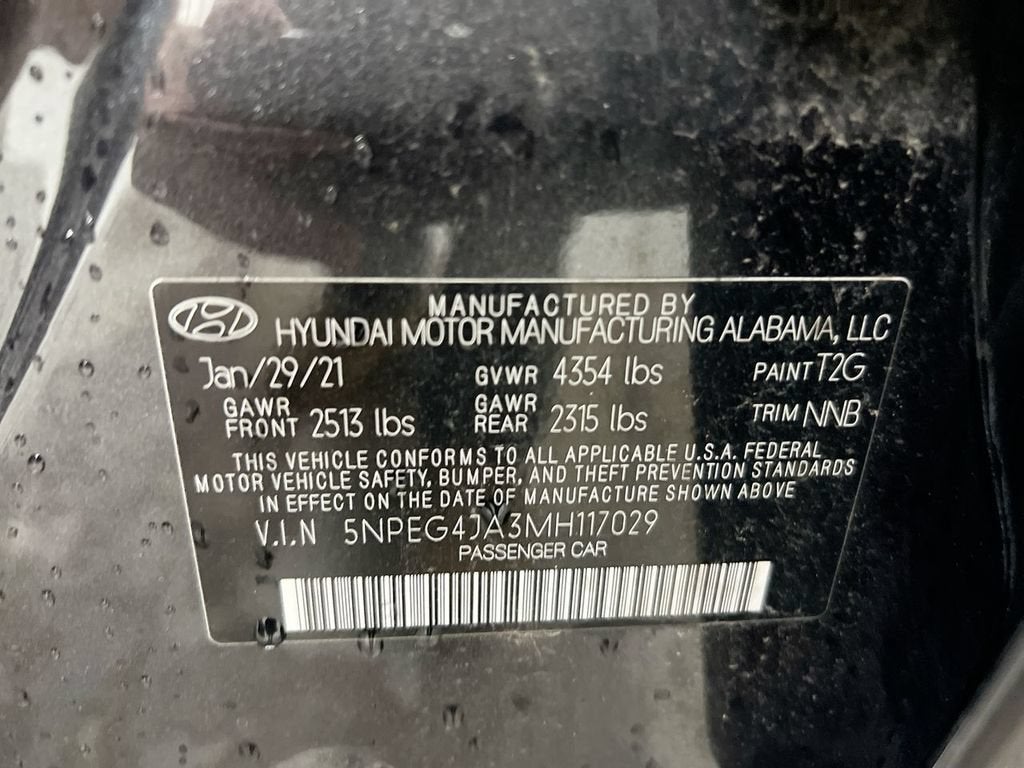 2021 Hyundai Sonata SE
