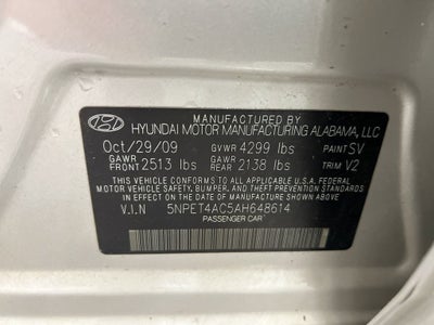 2010 Hyundai Sonata GLS