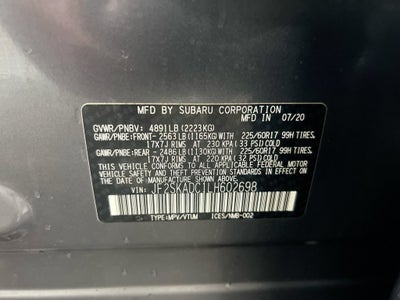 2020 Subaru Forester Base