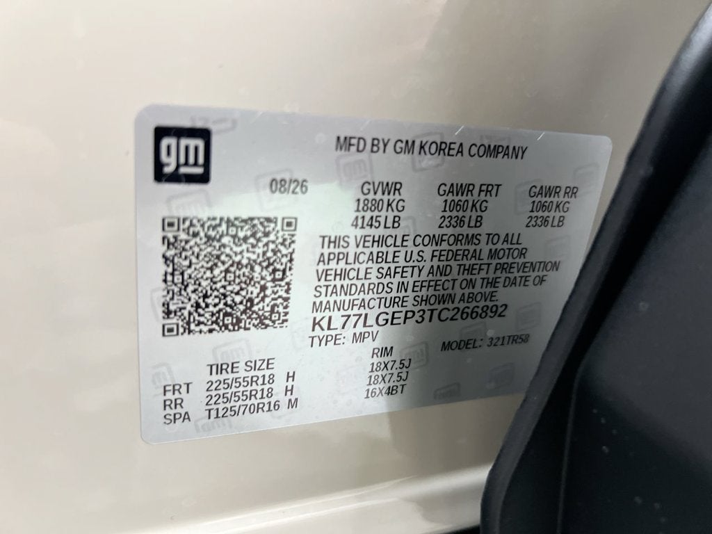 2026 Chevrolet Trax 1RS