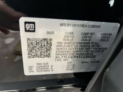 2026 Chevrolet Trax 1RS