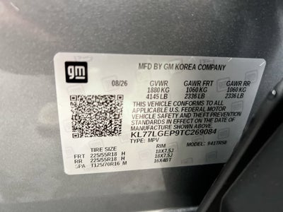 2026 Chevrolet Trax 1RS