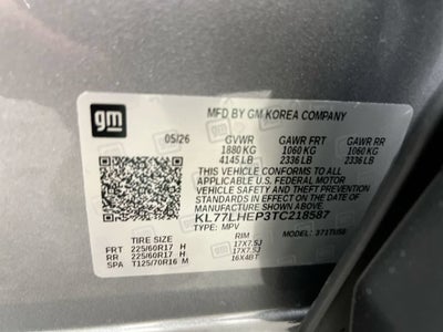 2026 Chevrolet Trax LT