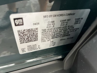 2026 Chevrolet Trax LT