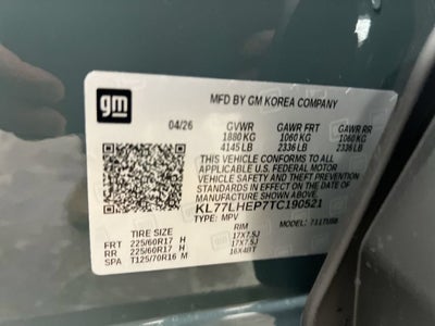 2026 Chevrolet Trax LT