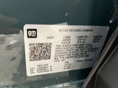 2026 Chevrolet Trax LT