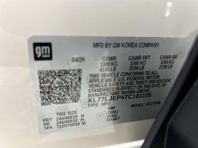 2026 Chevrolet Trax 2RS