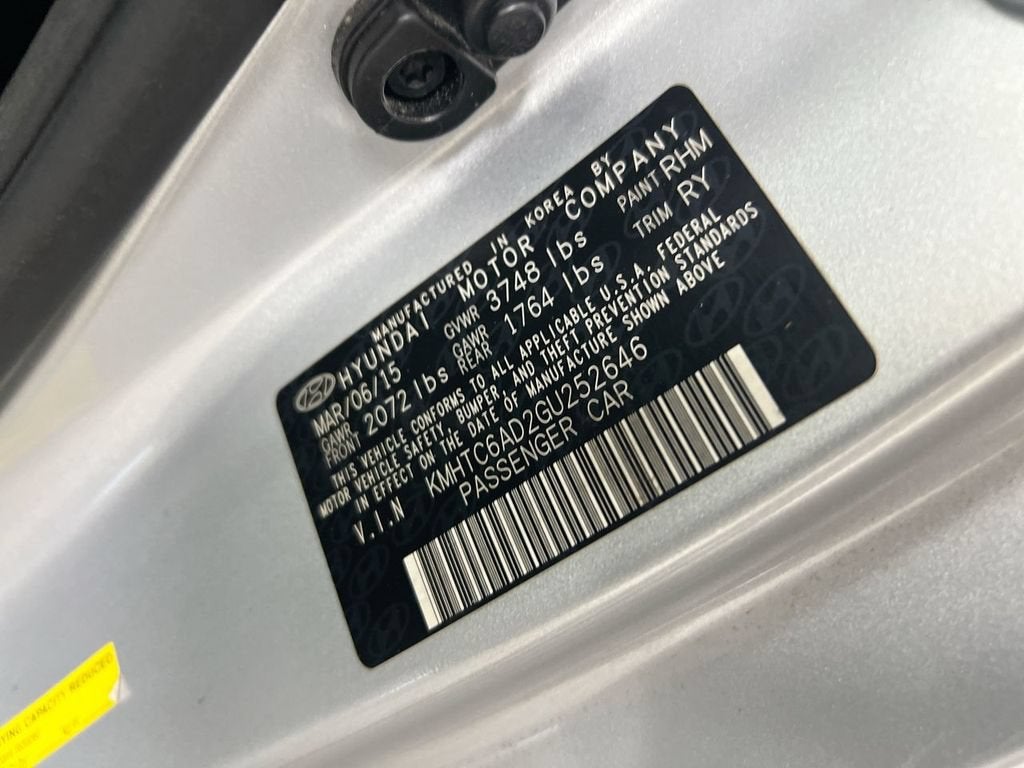 2016 Hyundai Veloster Base