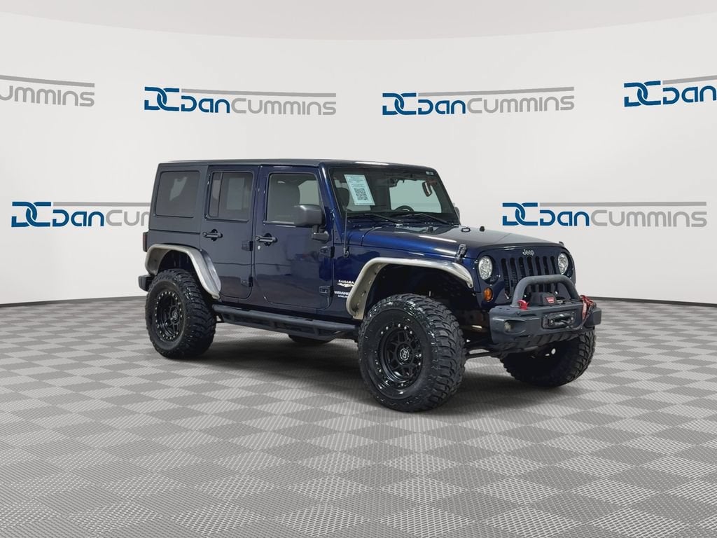 Used 2013 Jeep Wrangler Unlimited Sahara with VIN 1C4BJWEG8DL587163 for sale in Georgetown, KY