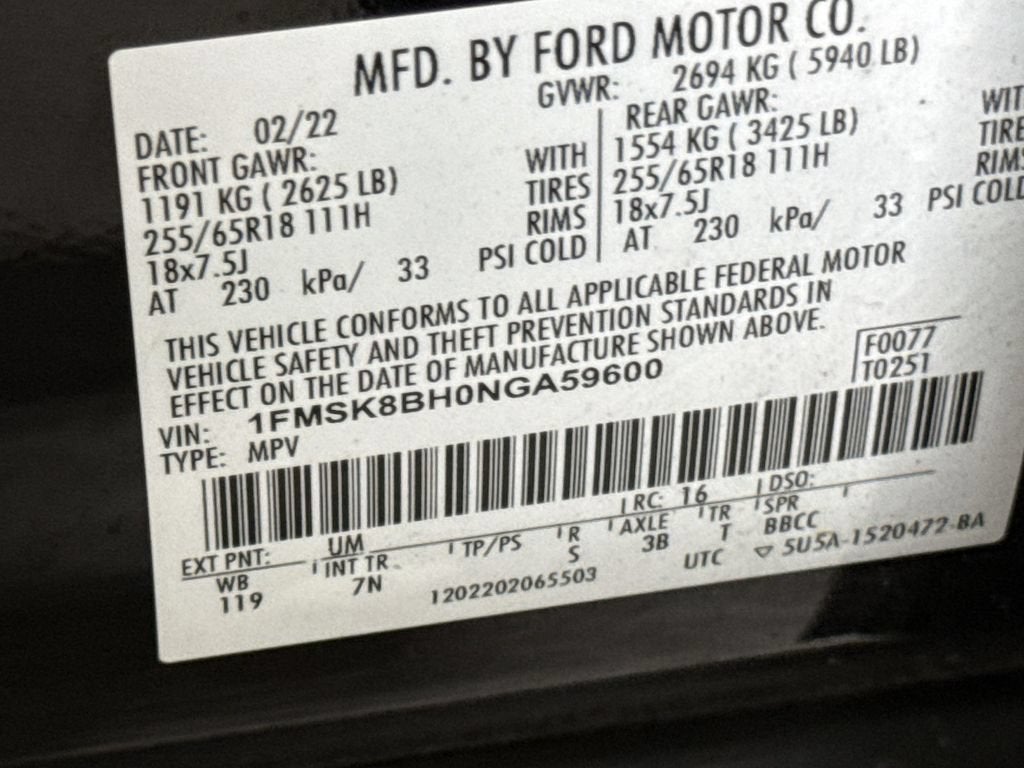 2022 Ford Explorer Base