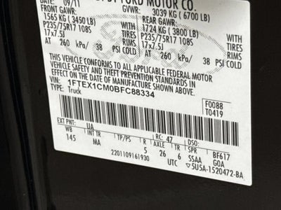 2011 Ford F-150 XL