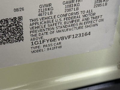 2027 Chevrolet Bolt LT