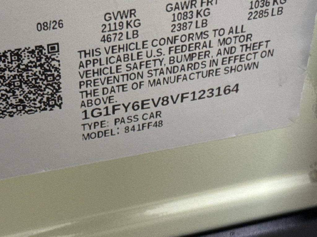 2027 Chevrolet Bolt LT