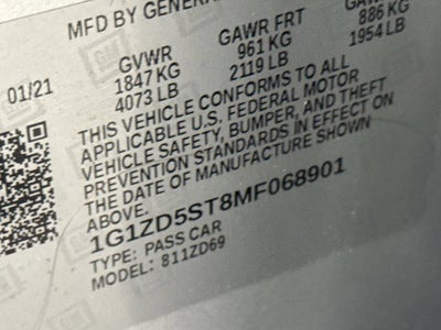 2021 Chevrolet Malibu LT