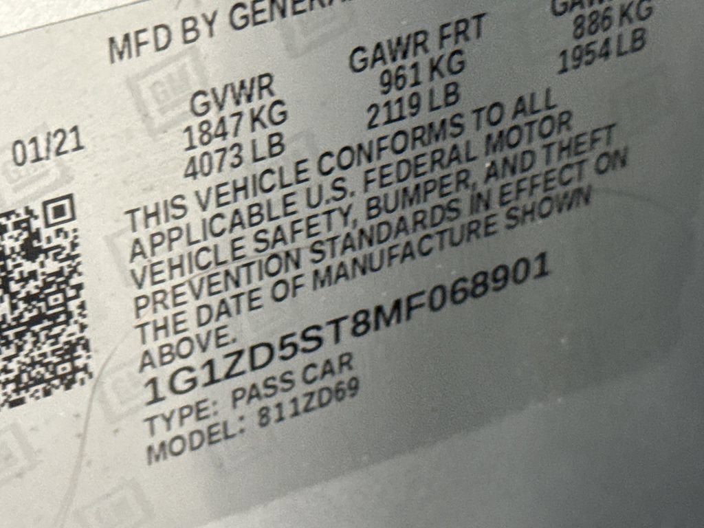 2021 Chevrolet Malibu LT