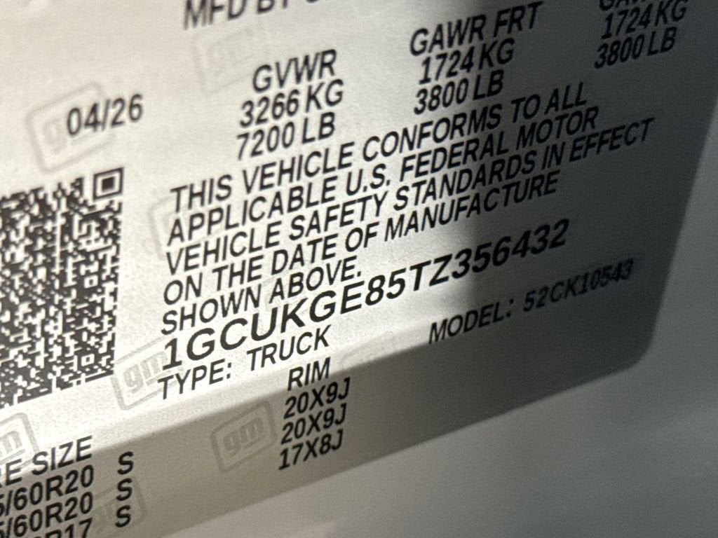 2026 Chevrolet Silverado 1500 LTZ