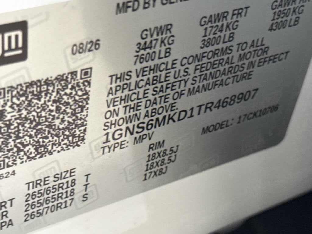 2026 Chevrolet Tahoe LS