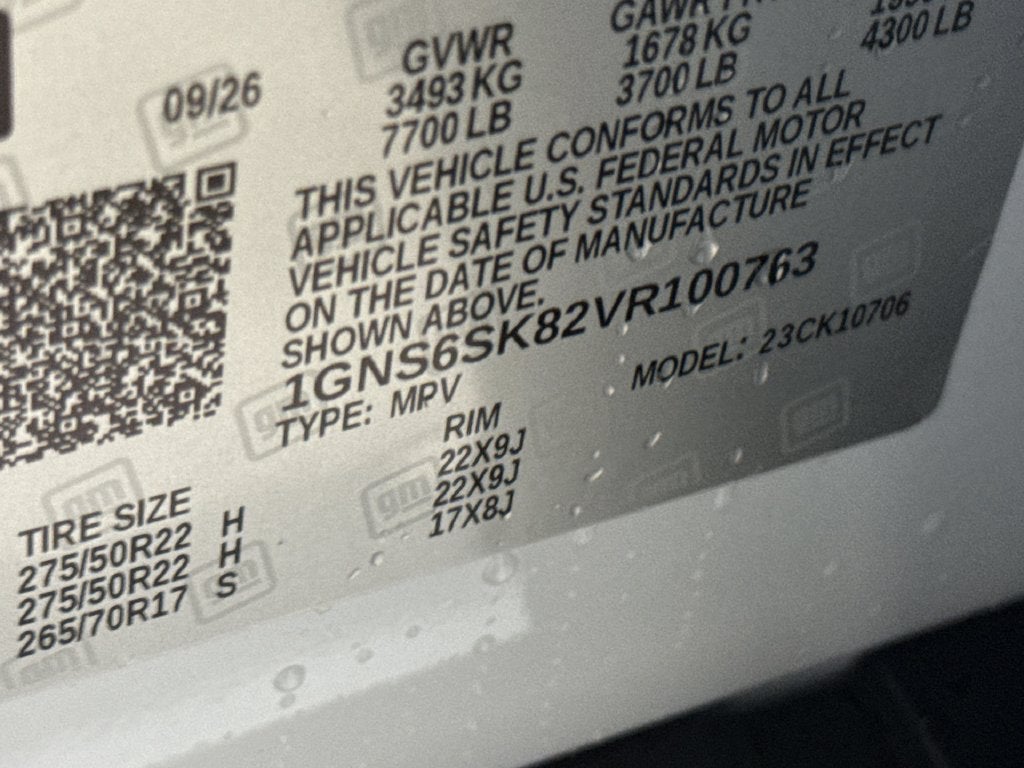 2027 Chevrolet Tahoe Premier
