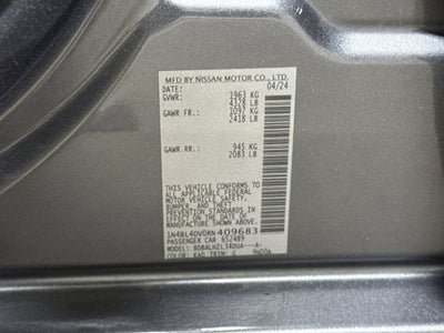 2024 Nissan Altima 2.5 SV