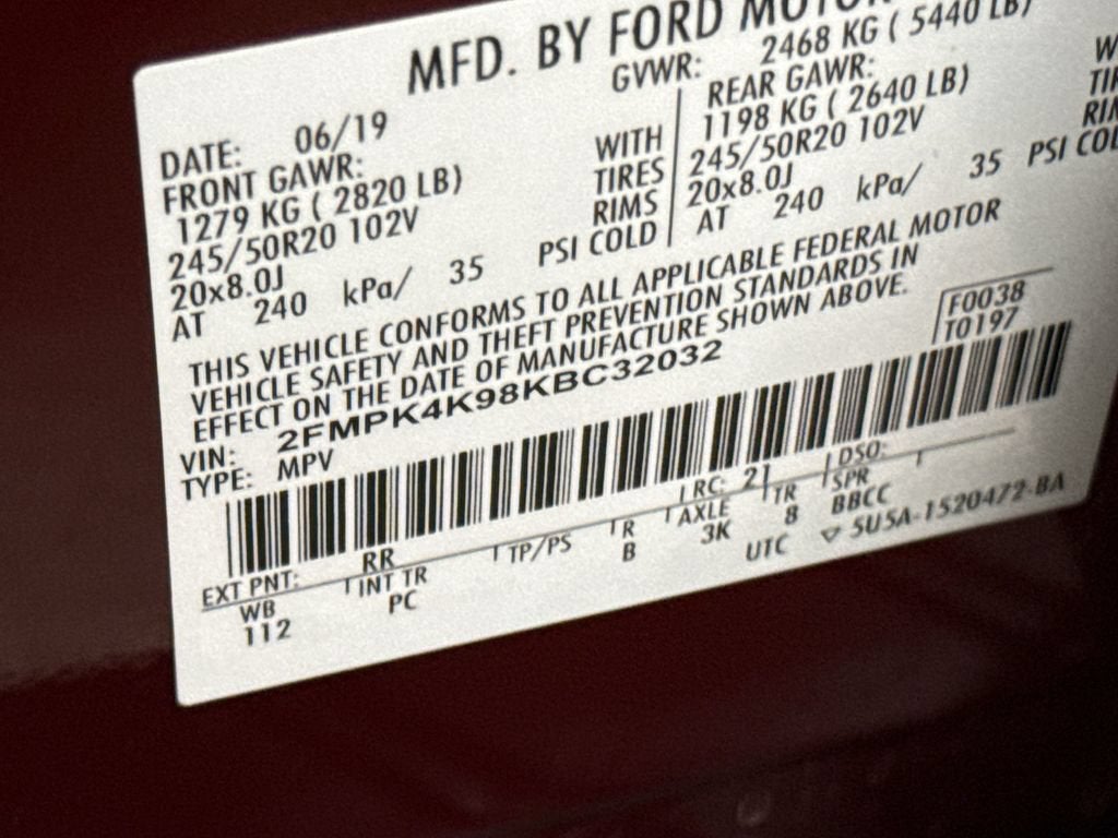 2019 Ford Edge Titanium