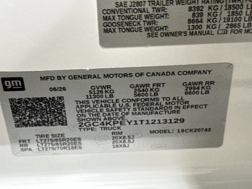 2026 Chevrolet Silverado 2500 HD LTZ