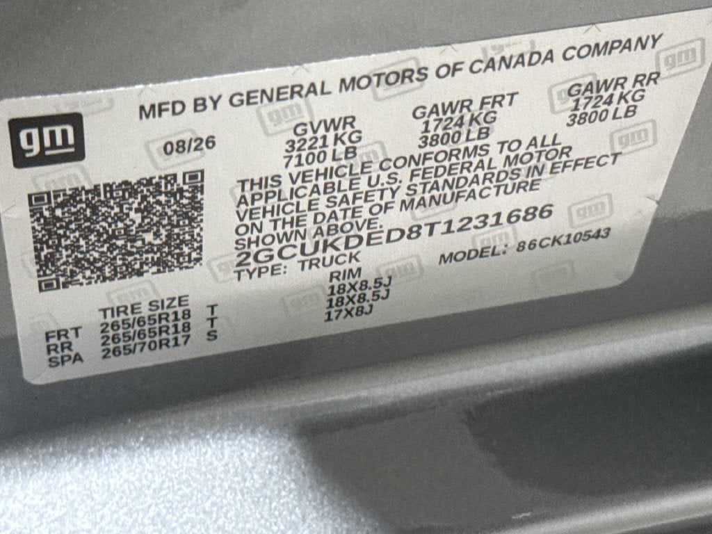 2026 Chevrolet Silverado 1500 LT