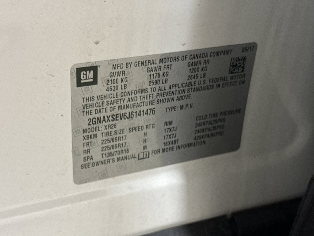 2018 Chevrolet Equinox LT