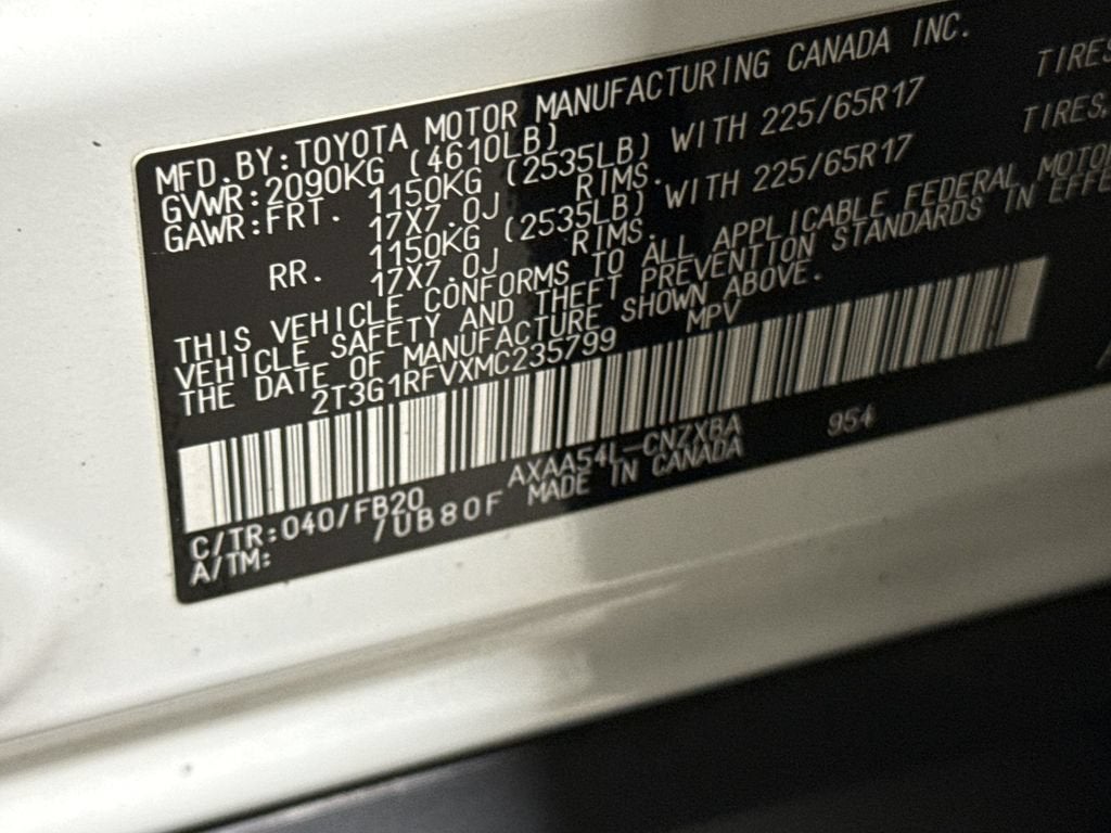 2021 Toyota RAV4 LE