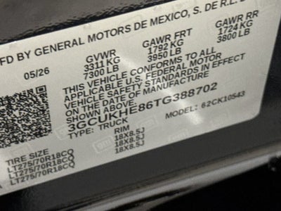 2026 Chevrolet Silverado 1500 ZR2
