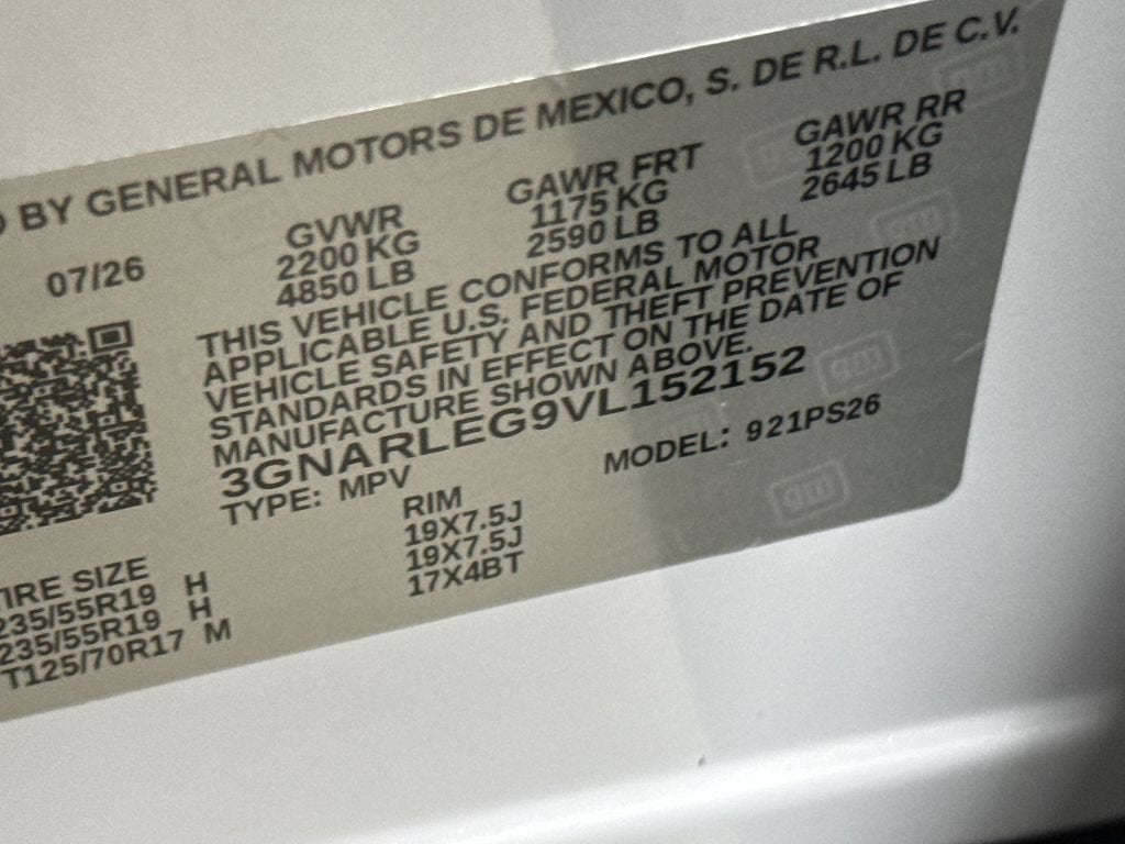 2027 Chevrolet Equinox RS