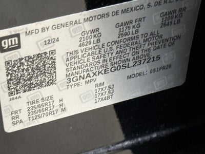 2025 Chevrolet Equinox ACTIV